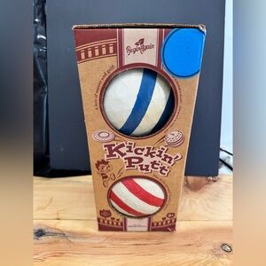 NIB Family Game Begin Again Kickin Putt Soccer Golf Kick Ball Game